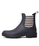 Load image into Gallery viewer, Diana Ferrari Laurina Navy/Strip Gumboot