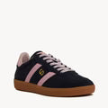Load image into Gallery viewer, Goodsole Parallel Navy Suede/Pink Leather Sneaker