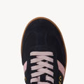 Load image into Gallery viewer, Goodsole Parallel Navy Suede/Pink Leather Sneaker