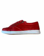 Load image into Gallery viewer, Ziera Denes XF Red/White Leather Sneaker