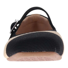 Load image into Gallery viewer, Mia Vita Violet Natural Black Flats