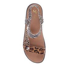 Load image into Gallery viewer, Mia Vita Candice Leopard Multi Sandal