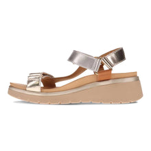 Load image into Gallery viewer, Mia Vita Candice Soft Gold/Silver Sandal