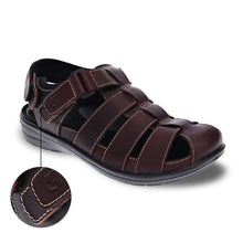 Load image into Gallery viewer, Revere Amsterdam Sandal Whiskey M
