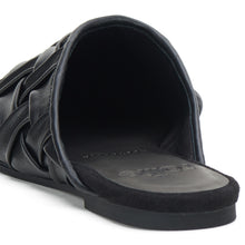 Load image into Gallery viewer, Rollie Pointed Toe Mule Black