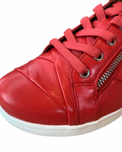 Load image into Gallery viewer, Ziera Denes XF Red/White Leather Sneaker