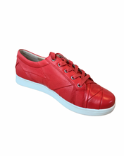 Load image into Gallery viewer, Ziera Denes XF Red/White Leather Sneaker