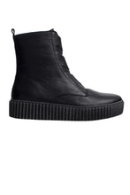 Load image into Gallery viewer, Alfie & Evie Date Black Leather Boot
