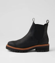 Load image into Gallery viewer, Django and Juliette Femi Black Chelsea Boot