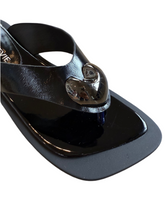 Load image into Gallery viewer, Alfie & Evie Alone Black Leather