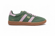 Load image into Gallery viewer, Goodsole Parallel Sage/Pink Suede