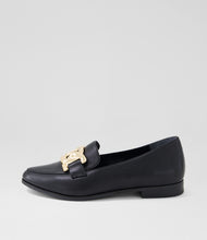 Load image into Gallery viewer, Ziera Oncho Black leather loafer