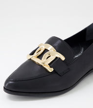 Load image into Gallery viewer, Ziera Oncho Black leather loafer