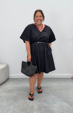 Load image into Gallery viewer, Alfie & Evie Alone Black Leather