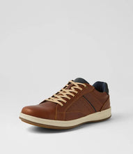 Load image into Gallery viewer, Rockport Jeb Cognac Leather Lace Up