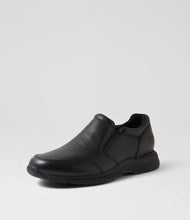 Load image into Gallery viewer, Rockport Edge Hill Black Slip On