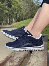 Load image into Gallery viewer, Propet TravelActiv Axial Navy/White