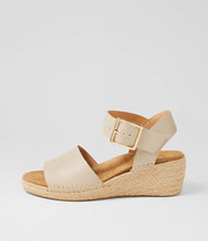 Load image into Gallery viewer, Zier Kraig Xf Almond Leather Espadrille