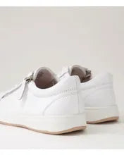 Load image into Gallery viewer, Ziera Aito XF White Leather and Nude Sole