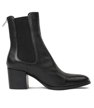 Load image into Gallery viewer, Django & Juliette Zoltan Black Leather Chelsea Boot