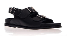 Load image into Gallery viewer, Alfie &amp; Evie Cliff Black Leather Sandal
