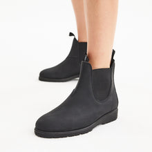 Load image into Gallery viewer, Rollie Fields Chelsea Black Rubberised Boot
