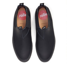 Load image into Gallery viewer, Rollie Fields Chelsea Black Rubberised Boot