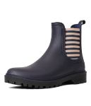 Load image into Gallery viewer, Diana Ferrari Laurina Navy/Strip Gumboot
