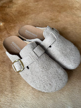 Load image into Gallery viewer, Alfie &amp; Evie Totty Beige Rough Suede Slide

