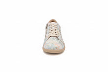 Load image into Gallery viewer, Ziera Shovo Nude Flora Leather Sneaker
