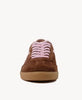 Goodsole Crossroads Coffee Soft Suede/Candy Pink Leather Sneaker