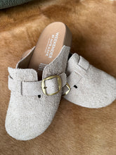 Load image into Gallery viewer, Alfie &amp; Evie Totty Beige Rough Suede Slide
