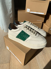 Load image into Gallery viewer, Alfie &amp; Evie Promise Cream/Green Croc Leather
