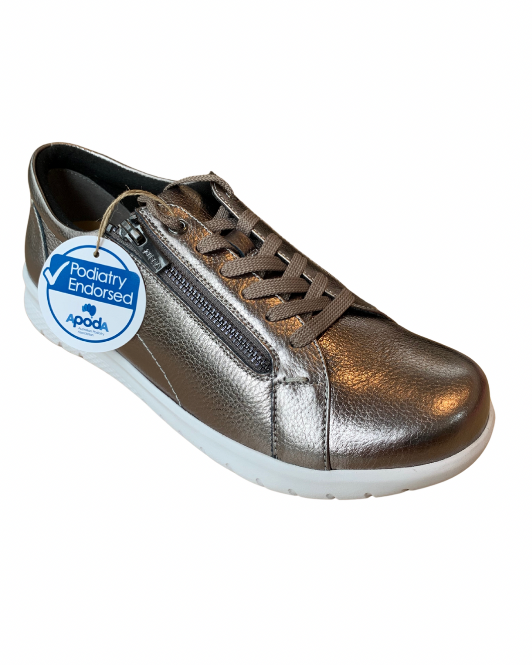 Ziera Solar Xf  Pewter Tumble Leather