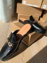 Load image into Gallery viewer, Alfie &amp; Evie Lifesaver Black Patent Leather Loafer
