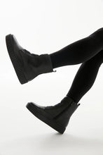 Load image into Gallery viewer, Alfie &amp; Evie Date Black Leather Boot
