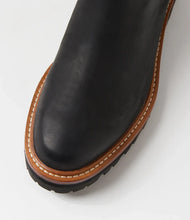 Load image into Gallery viewer, Django and Juliette Femi Black Chelsea Boot
