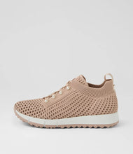 Load image into Gallery viewer, Django &amp; Juliette Jikkel Nude Knit Sneaker
