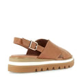Load image into Gallery viewer, Django &amp; Juliette Sasi Tan Leather Sandal
