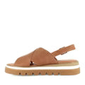 Load image into Gallery viewer, Django &amp; Juliette Sasi Tan Leather Sandal
