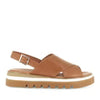 Django & Juliette Sasi Tan Leather Sandal
