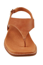 Load image into Gallery viewer, Django &amp; Juliette Enyo Leather Sandal Tan
