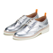 Load image into Gallery viewer, Rollie Derby Brogue Rise Silver
