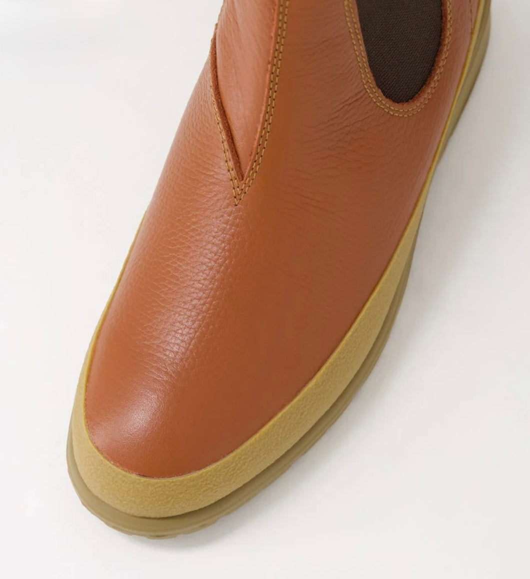 Rollie Fields Chelsea Waterproof Leather Cognac/Latte