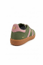 Load image into Gallery viewer, Goodsole Parallel Sage/Pink Suede
