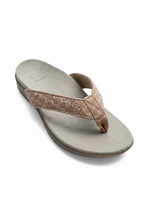 Load image into Gallery viewer, Scholl Sonoma Thong Jacquard Taupe
