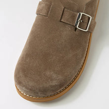 Load image into Gallery viewer, Ziera Mallia W Taupe Suede Slide
