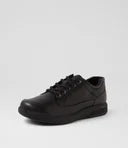 Load image into Gallery viewer, Rockport Pro Walker Black Leather Sneaker

