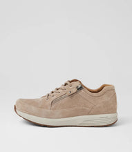 Load image into Gallery viewer, Rockport Prostep Taupe Nubuck Sneaker With Zip
