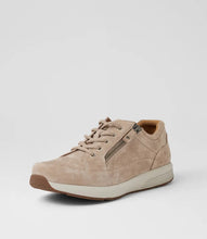 Load image into Gallery viewer, Rockport Prostep Taupe Nubuck Sneaker With Zip
